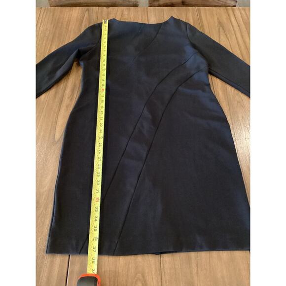 Doncaster Black Mini Shift Dress 3/4 Sleeve Formal Business Office Classic 14 - Picture 13 of 16